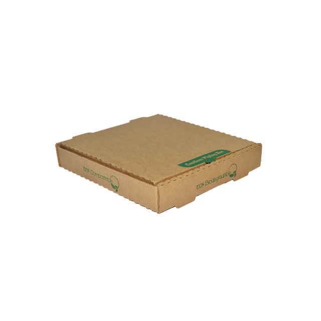 GreenBox Corrugated Recycled Pizza Boxes - 12 Box (50/Bundle)